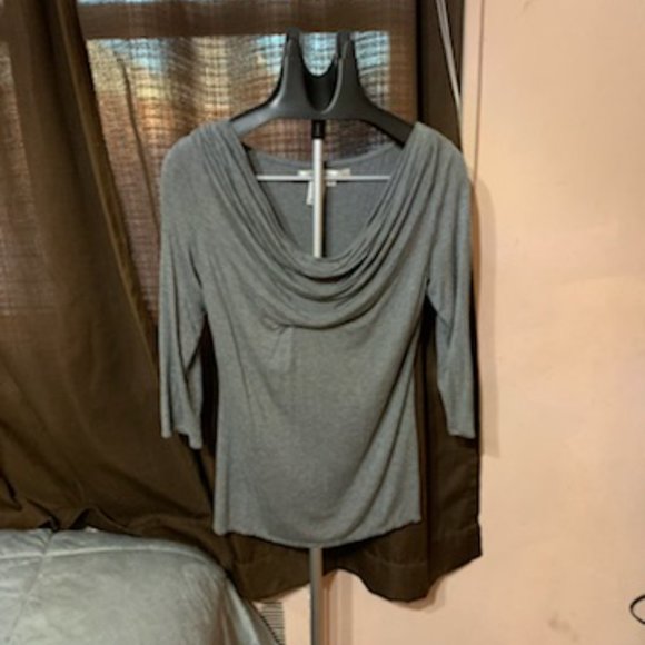 Max Studio Draped Top - Picture 2 of 7